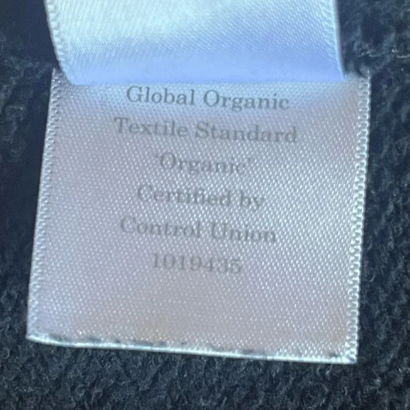 Everlane The Laid-Back Sweatshirt Black Organic cotton - Large - EUC - Picture 12 of 13